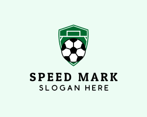 Soccer Ball Field logo design