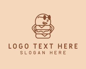 Diner - Cool Hamburger Diner logo design