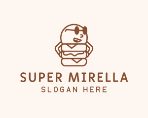 Diner - Sunglasses Hamburger Diner logo design