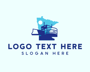 Theater - Minnesota Theater Building logo design