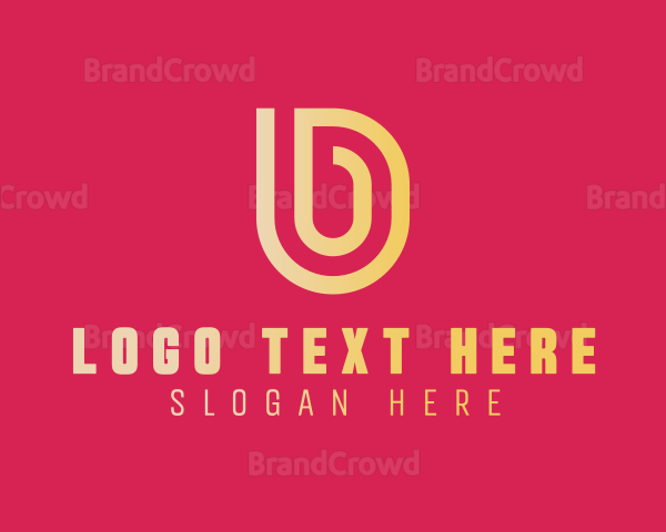 Creative Brand Letter U Logo