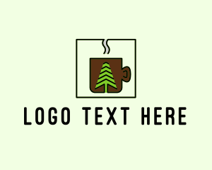 Simplistic - Organic Coffee Mug logo design