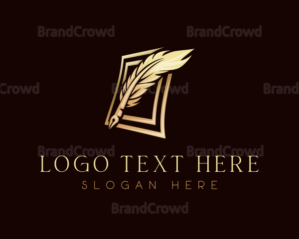 Legal Document Signing Logo