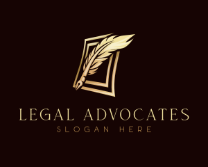 Legal Document Signing logo design