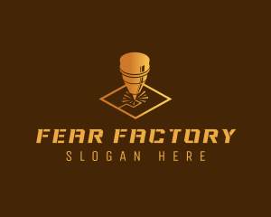 Laser Machine Factory logo design