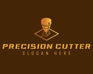 Laser Machine Factory logo design