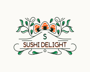 Sushi Restaurant logo design