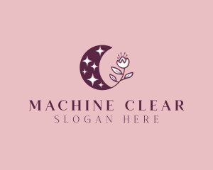 Wedding - Flower Moon Boutique logo design