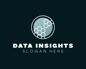 Modern Digital Data logo design