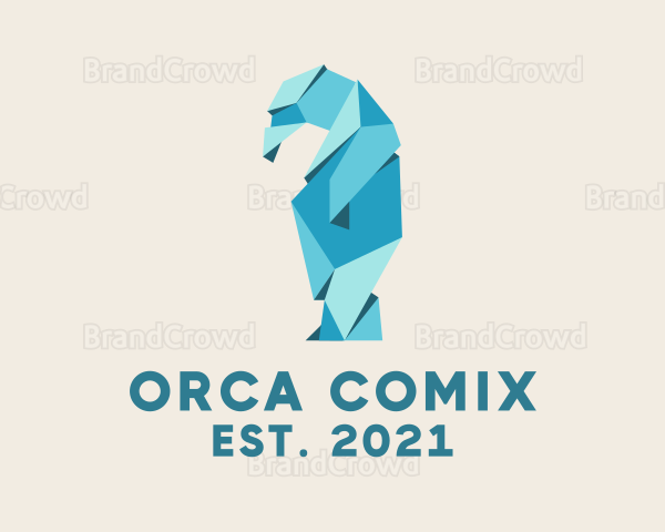 Wild Bear Origami Logo