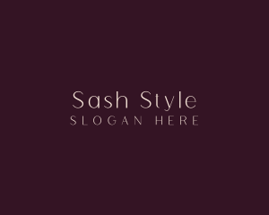 Elegant Minimalist Style logo design