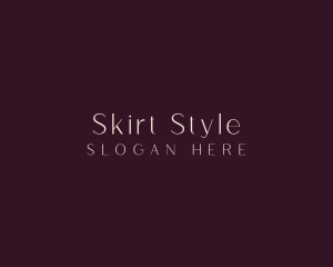 Elegant Minimalist Style logo design