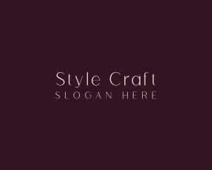 Elegant Minimalist Style logo design