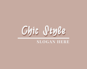 Stylish - Stylish Script Business logo design