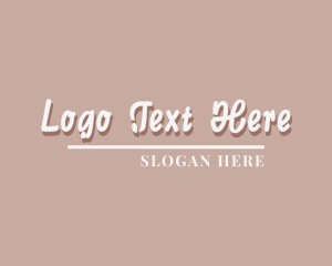 Stylish Script Business Logo