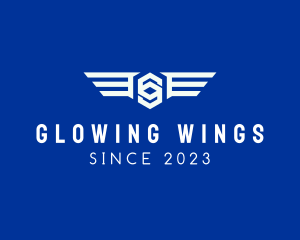 Delivery Package Wings logo design