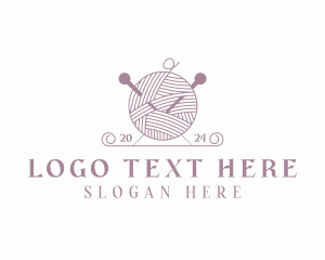 Yarn - Handcrafted Crochet Yarn logo design