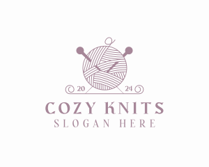 Handcrafted Crochet Yarn logo design