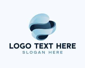 3d - 3D Sphere Globe logo design
