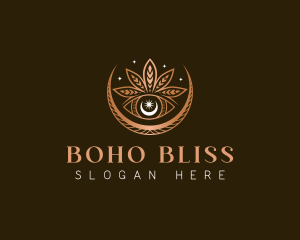 Moon Eye Boho logo design