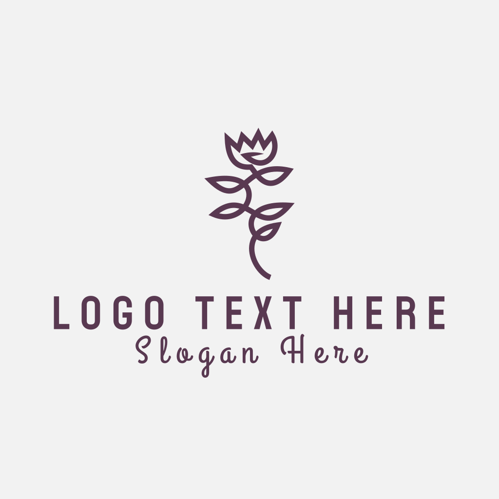 Elegant Rose Floral Logo | BrandCrowd Logo Maker