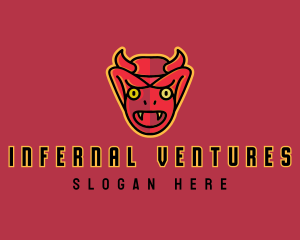 Scary Devil Mask logo design
