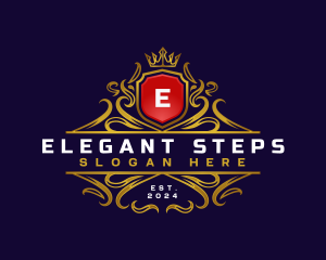 Regal Elegant Crest logo design