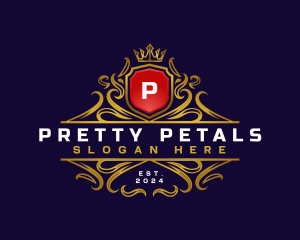 Regal Elegant Crest logo design