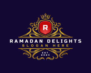 Regal Elegant Crest logo design