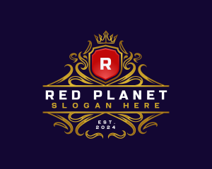 Regal Elegant Crest logo design