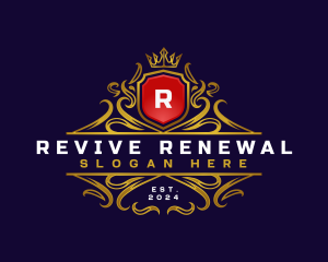 Regal Elegant Crest logo design