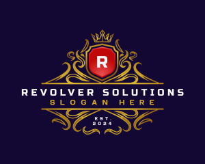 Regal Elegant Crest logo design