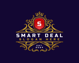 Regal Elegant Crest logo design