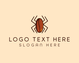 Coffee Bean Spider  Logo