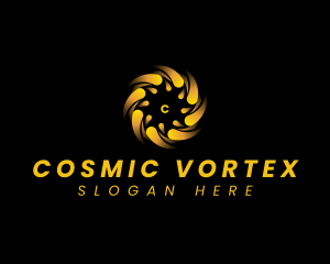 Vortex - Arrow Vortex Technology logo design