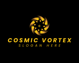 Arrow Vortex Technology logo design