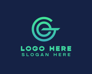 Media - Generic Company Letter GE logo design