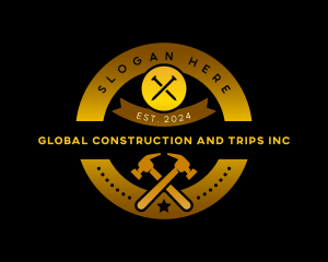Contstruction - Hammer Construction Tools logo design