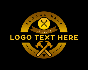 Contstruction - Hammer Construction Tools logo design