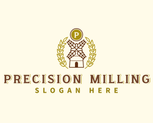 Windmill Flour Farm logo design