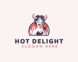 Hot Evil Girl logo design