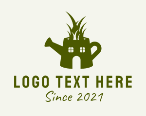 Lawn Care - Lawn Care Watering Can logo design