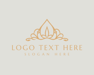 High End - Pageant Luxury Crown logo design