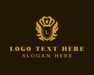 Regal - Crown Royal Shield logo design