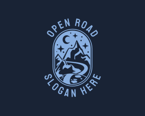 Mountain Road Travel logo design