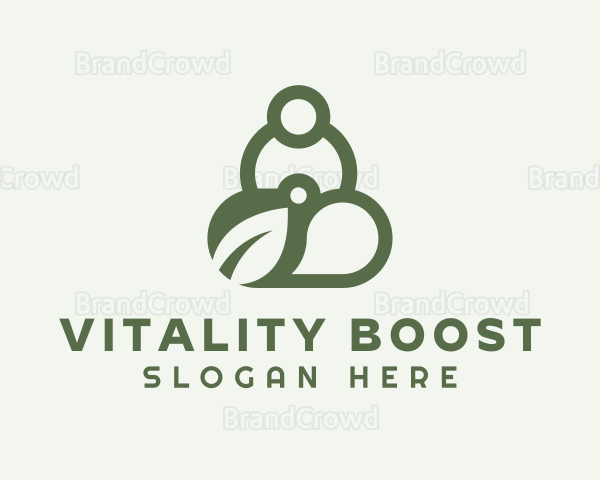 Green Yoga Relaxation Logo