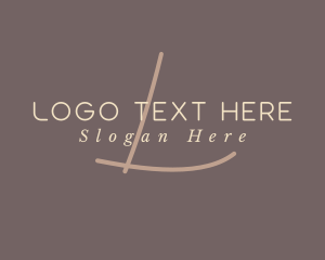 Cosmetology - Styling Fashion Brand logo design