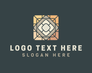 Brick - Floor Pattern Tiling logo design