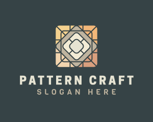 Floor Pattern Tiling logo design