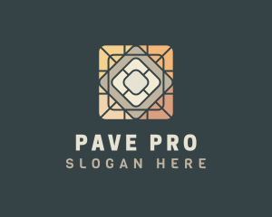 Floor Pattern Tiling logo design